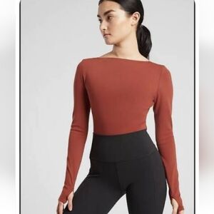 Athleta Align Open Back Bodysuit